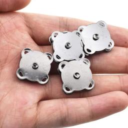 Magnetic Metal Snap Fasteners Fechos, botões invisíveis, costura de sucção, fivelas DIY para roupas, bolsa, carteira de bolsa, 14mm, 18mm, 5 conjuntos - Image 6