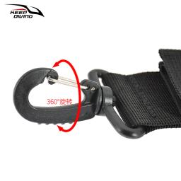 Mergulho Tesoura Capa Protetora, Aço Inoxidável, Capa Tática Exterior, Rotação 360 °, Fivela de Liberação Rápida, 1Pc - Image 5