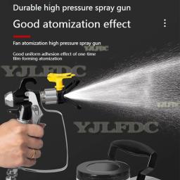 Nova multifuncional 1600w máquina mal ventilada do pulverizador da pintura pequena pistola elétrica portátil de alta potência pintura em casa 220v/110v - Image 3