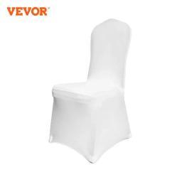 Vevor 50 100 pçs capas de cadeira de casamento elastano estiramento slipcover para restaurante banquete do hotel jantar festa universal cadeira capa - Image 1