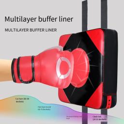 Almofada de Perfuração para Treinamento de Boxe, Couro PU, Dummy Sports Bag, Suprimentos Esportivos à Prova de Choque, Auxílio Doméstico, Tecido Oxford, Lutador - Image 2