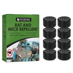 Óleo essencial de plantas puras para repelente de roedores, hortelã-pimenta, dissuasivo, dissuasivo, cozinha, escritório, quarto, bolas, 8pcs - Image 3