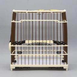 Decoração de madeira gaiolas de pássaros acessórios de decoração ao ar livre gaiolas de pássaros de luxo criação de codorna jaula pajaro produtos para animais de estimação wz50bc - Image 2