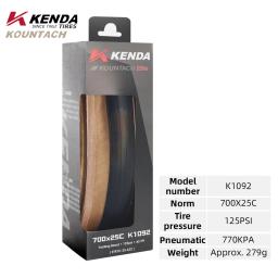 Kenda K1092 Proteção contra punção e pneu de bicicleta novo ultraleve 700x2 5/28c Pneu dobrável para bicicleta de estrada - Image 6
