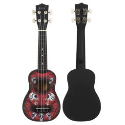IRIN-Ukulele havaiano para crianças e adultos, colorido 4 cordas, mini guitarra, instrumento de cordas, iniciantes, 21 Polegada - Image 2