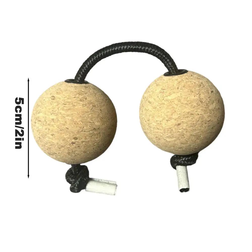 Aalato-Madeira Shakers para bola rítmica, mão ajustável Shaker, Shaker Africano, chocalho de percussão, Shaker Balls - Image 1