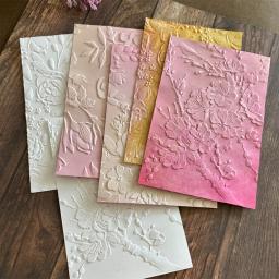 3D Embossing Pasta Scrapbooking Ferramentas, morre Materiais, DIY Artesanato Suprimentos, Álbum de fotos, Decoração Álbum, cartão de fundo, 2 Pcs/Set - Image 5
