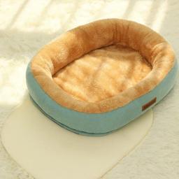 Canil lavável quadrado de pelúcia para animais de estimação, sofá-cama, almofada, removível, espessado, impermeável, grande, médio, pequeno, gato, cachorro - Image 6