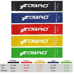 5 pcs/set Yoga Esporte Resistência Bandas De Borracha Indoor Outdoor Fitness Equipment Pilates Sport Training Workout Bandas Elásticas acesso - Image 2