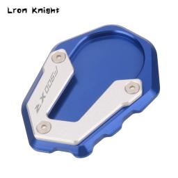 Para bmw f900r f900xr f900 r xr f 900r 900xr 2020 2021 2022 2023 motocicleta cnc kickstand suporte lateral extensão ampliador almofada - Image 2