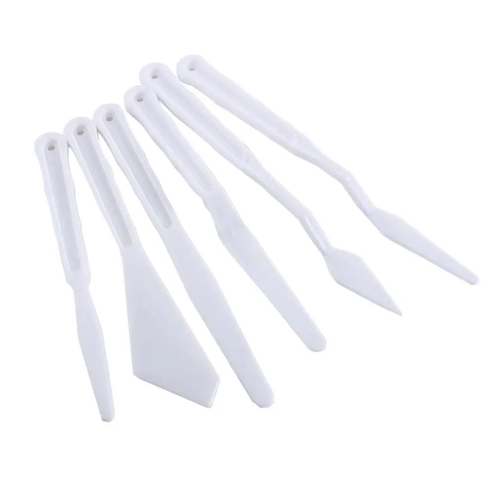 Facas De Paleta De Plástico, Espátula De Pintura, Ferramentas De Arte, Pintura, Tela, Óleo, Acrílico, Flexível, DIY, Artesanato - Image 1
