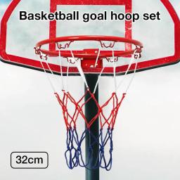 Basquete De Parede De Basquete, Pendurado Cesta Net, Basquete Interior e Exterior, 32cm - Image 5