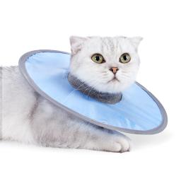 Colar recuperador ajustável para animais de estimação, Cone macio para gatos, Coleiras recuperadoras impermeáveis, Colar protetor para cicatrização de feridas - Image 4