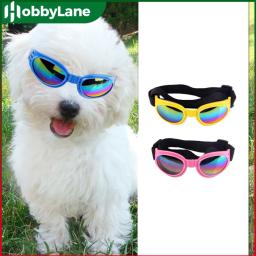 Cão de estimação ao ar livre óculos de sol verão à prova de vento dobrável protetor solar anti-uv óculos suprimentos para animais de estimação fotos adereços acessórios - Image 1