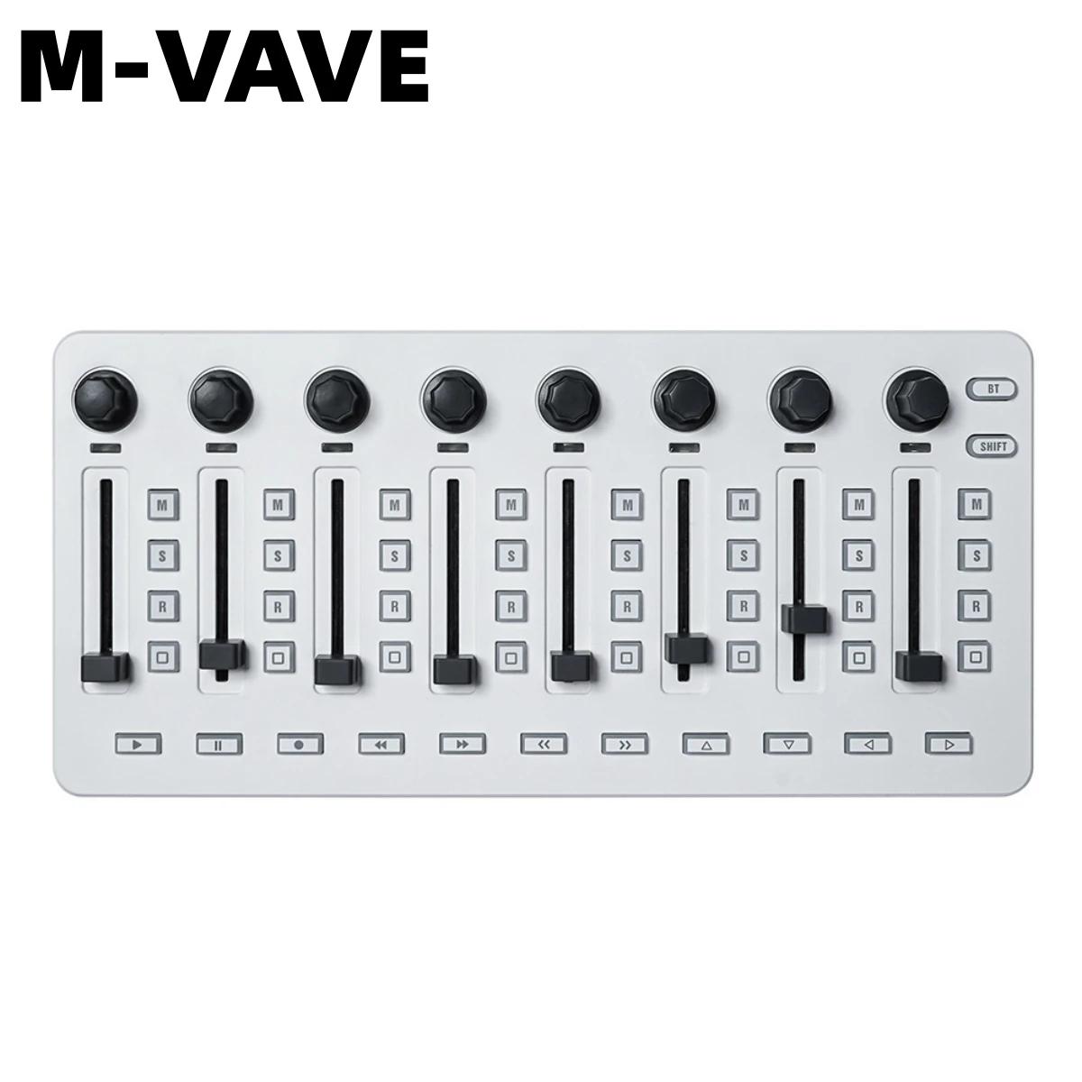 M-VAVE-MIDI Teclado de Controle, Mini USB Pad, 25 Key Midi Controller,16 RGB Drum Pads,8 Botões, 25 Chaves - Image 1