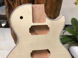 DIY guitarra elétrica Kit, mogno corpo, guitarra peças, melhor novo - Image 2