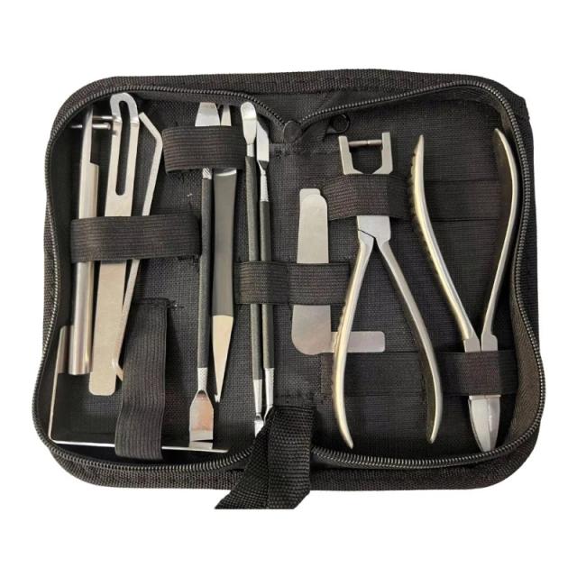Conjunto de Reparo Multifuncional para Saxofone - Alicate e Chaves de Ajuste