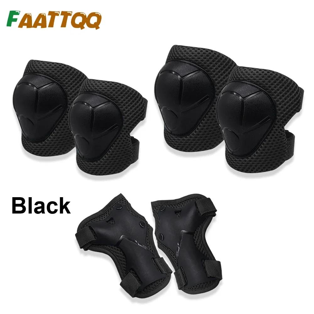 Conjunto de engrenagens protetoras de joelho e cotovelo para crianças e jovens, guardas, patins, ciclismo, BMX, bicicleta, em linha, scooter, equitação, esporte - Image 1