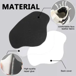 Sapatos esportivos remendo sapato buraco reparação kit auto-adesivo calcanhar buraco reparação inserções de calcanhar tênis protetor de calcanhar almofadas de sapato cuidados com os pés - Image 5