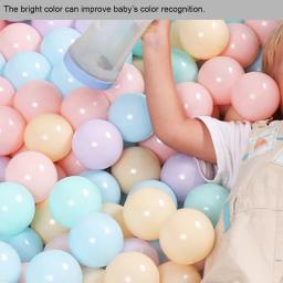 50/100Pcs 5.5cm Bola Marinha Piscina de água macia Ocean Wave Ball Bolas de plástico do bebê Outdoor Ball Pits Toy Macaron Ocean Ball - Image 5
