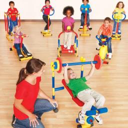 Esteira de Fitness Indoor Infantil, Equipamento De Treinamento, Exercício De Jardim De Infância - Image 1