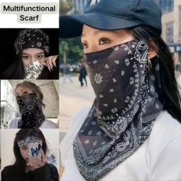 Máscara protetor solar punk para homens e mulheres, rosto e pescoço, proteção UV, lenço de ouvido, hip hop, esportes ao ar livre, bandana de ciclismo, moda verão - Image 2