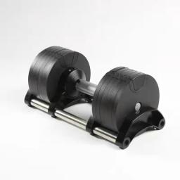 Haltere de peso ajustável para homens e mulheres, exercícios de corpo inteiro, pesos, opções multipeso, 24kg - Image 6