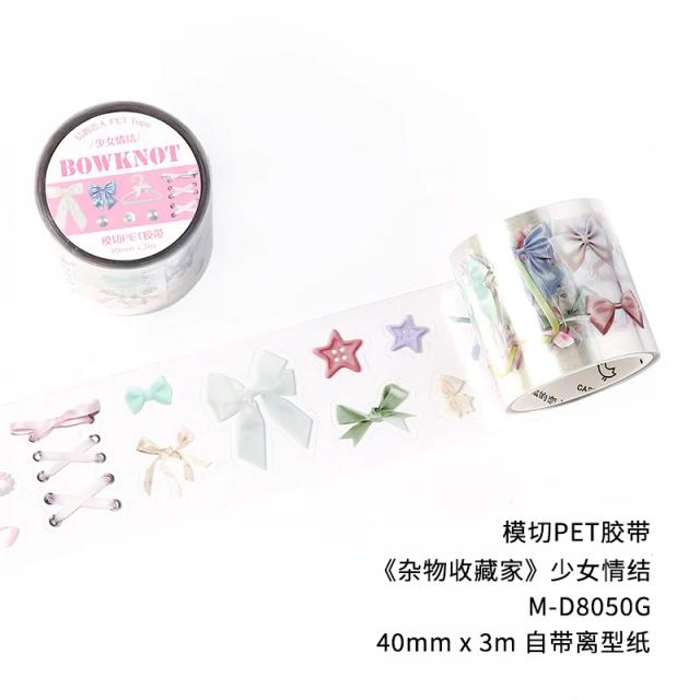 Fita Adesiva Colorida PET Estilo Coreano Toloader Deco para Scrapbooking e DIY - 1 Rolo para Decoração de Diários