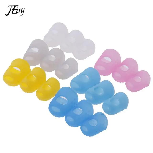 Dedais Multicoloridos de Silicone: Tamanhos Diversos para Conforto e Eficiência na Costura