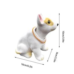 Bobblehead estátua balançando cabeça painel do carro ornamento figuras de ação dos desenhos animados modelo colecionável resina bonito para mesa do quarto - Image 6