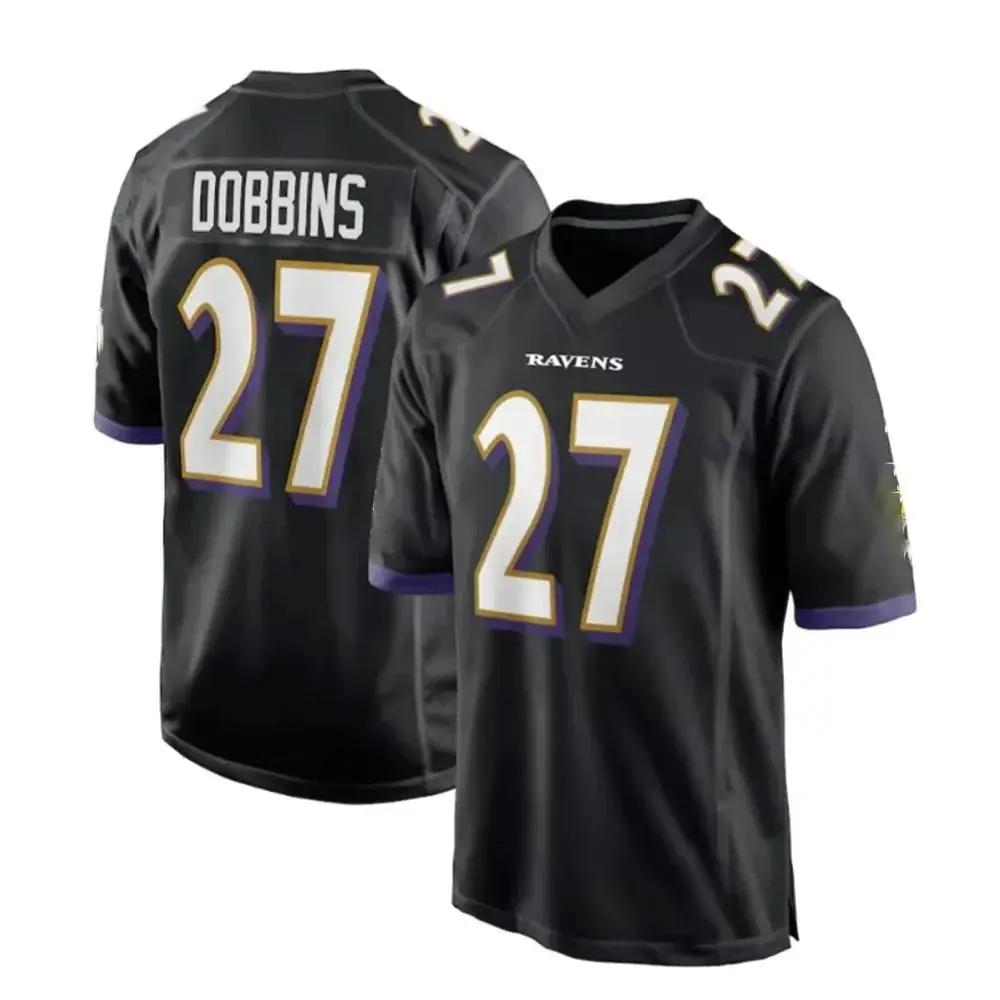 Uniforme Rugby respirável com suor Absorvendo Camisetas, NFL, Harris Ravens, Special Edition Training Jerseys - Image 1