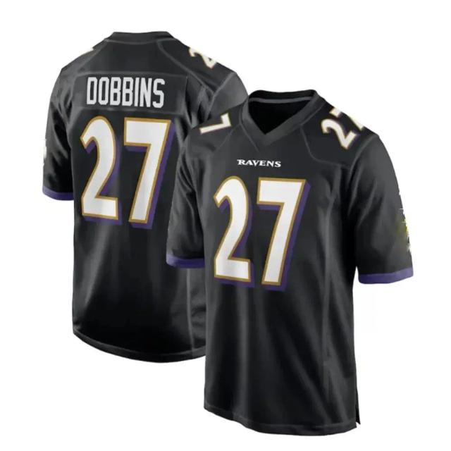 Camisetas de Treino Especiais NFL Harris Ravens: Uniforme de Rugby Respirável e Absorvente para Suor