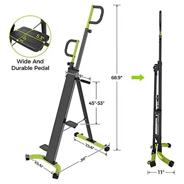 Máquina de Escalada Vertical Stepper para Treinamento Eficiente em Casa e na Academia