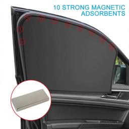 Pára-sol magnético do carro, cortinas de proteção UV, Sun Shield Cover, Auto Window Protector, DIY Acessórios, Double Sides - Image 3