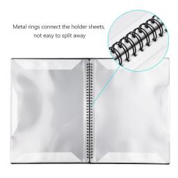 Suporte de papel para música, pasta, folha, arquivo, pasta, organizador, 40 bolsos, para guitarristas, violino e piano - Image 3