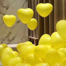 Balões De Látex Em Forma De Coração Para DIY, Dia Dos Namorados, Noivado, Festa De Casamento, Decoração De Aniversário, Vermelho, Rosa, Preto, 20pcs - Image 4