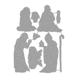 Novo molde 2022 diy morrer processo de corte molde de metal figura natal módulo - Image 2