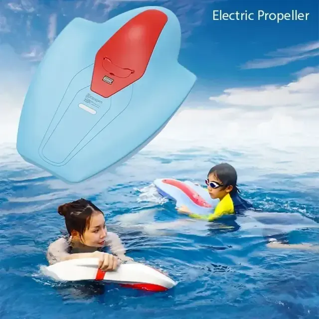 Prancha de Mergulho Elétrico Recarregável com Hélice de Água para Natação, Surf e Stand Up Paddle