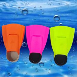 Silicone Mergulho Barbatanas, Nadadeiras De Treinamento De Natação, Nadadeiras Profissionais, Snorkeling, 1 Par - Image 3