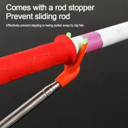 Alça de vara de pesca de silicone multifuncional envoltório substituível universal antiderrapante apertos capa tubo termo retrátil mão pólo apertos - Image 5