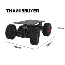 RC Ackerman desmontado Chassis, Robô Inteligente, Suporte ROS Sistema e Sports Camera, Novo - Image 5