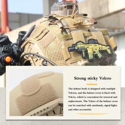Capacete tático com óculos de visão noturna, modelo, suporte NVG, óculos para Airsoft Paintball, jogos de guerra, caça, etc. - Image 6