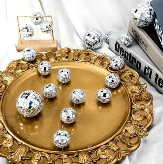 Bolas Decorativas para Festas: Conjunto de 8 para Casamentos, Danças, Aniversários e Festivais de Música
