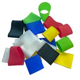 1 par de caneleiras de futebol, tiras de silicone, suporte prático para caneleiras, bandas para futebol, corrida, ciclismo, esportes - Image 4
