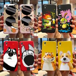 Caixa do telefone para vivo y51, y51, 2015, bonito, gato, cão, panda, flor, pintura, caso traseiro para o telefone esperto - Image 1