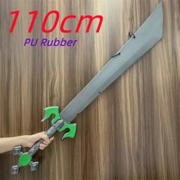 WW-Mestre Yi Espada, Faca Grande, A Arma Wuju Bladesman, Greatsword Cosplay, Segurança PU Borracha, Presente Brinquedos Prop, 1:1 - Image 2