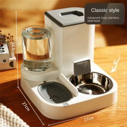 Alimentador automático dispensador de água para cães e gatos, bebedouro, Auto comida tigela, Home Pet fornecimentos, acessórios para animais de estimação - Image 3