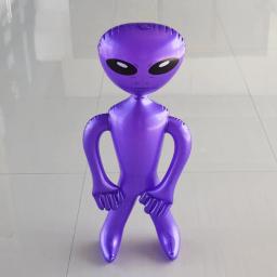 Balão alienígena de 90cm, 3 estilos de cores, decoração de bar, espaço feliz, festa de aniversário, balão, astronauta, espaço, ufo, tema, festa, balão, crianças, favor - Image 5