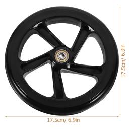 Rodas de scooter pu resistentes ao desgaste, 2 peças, rodas de substituição duráveis para kick scooter, skate, cadeira de rodas, roda de substituição - Image 5