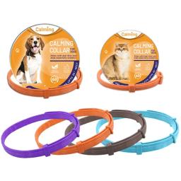 Ajustável impermeável Pet Calming Collar, Dog Cat Colar, alívio da ansiedade, redução do estresse, pacificar calmante, TPR - Image 1